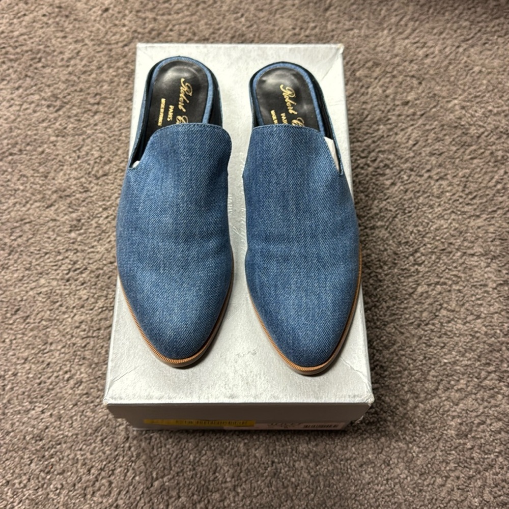 (BRAND NEW) ROBERT CLEGERIE ALICET DENIM SHOE